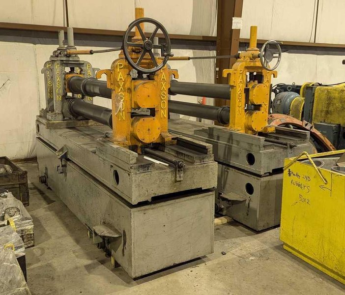 60" x 7.00" 2- PAXSON SLITTER HEADS STOCK#3768