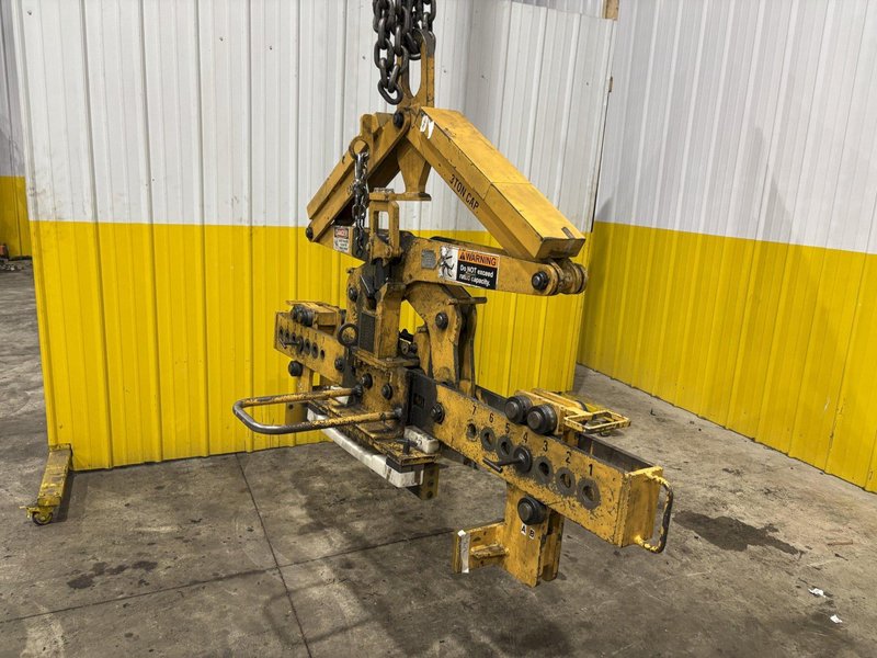 3 TON CALDWELL MODEL #281-3-52 STEEL COIL GRAB: STOCK #22812