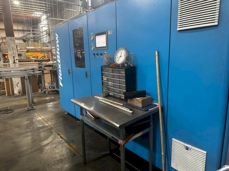 FlexBlow FB2-3 Stretch Blow Molding Machine – Comes with Approx $20,000 worth of New Spare Parts