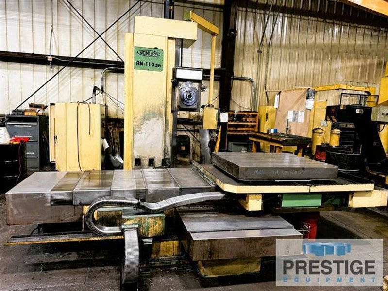4.3" Nomura CNC Table Type Horizontal Boring Mill