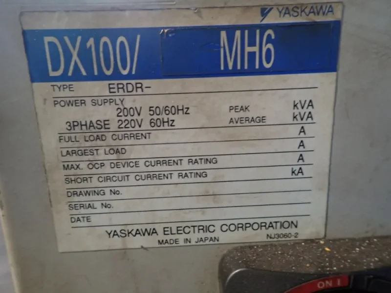YASKAWA ELECTRIC ROBOT  -  MH6