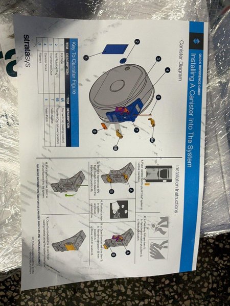STRATASYS CANISTER  -  ABS-M30