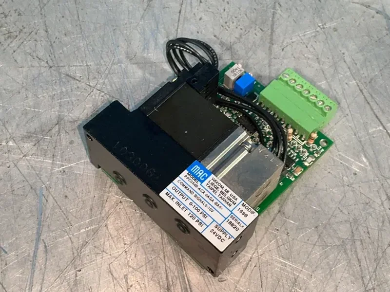MAC VALVES INCORPORATED 120 PSI SOLENOID VALVE   -  PPC034B-ACA-0AGA-BA0