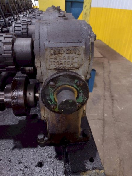 16 STAND X 1.5&quot; X 6&quot; VAN HUFFEL ROLLFORMER: STOCK #10499