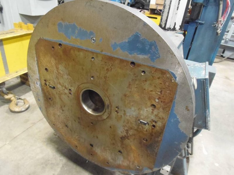 Wisconsin Vertical Rotary Table with Tailstock, 40&quot;