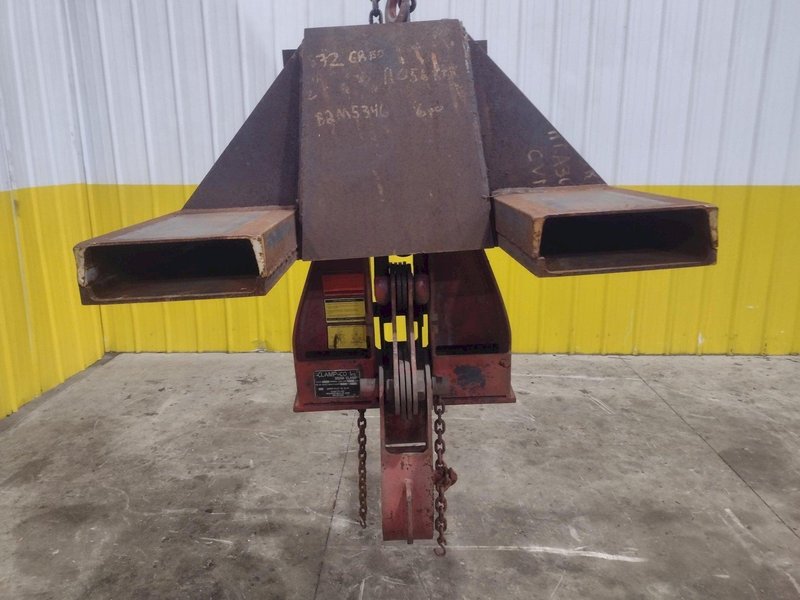 25 TON (50,000 LBS) CLAMP-CO MODEL #NS25 BEAM LIFTING CLAMP: YOBRO #24843