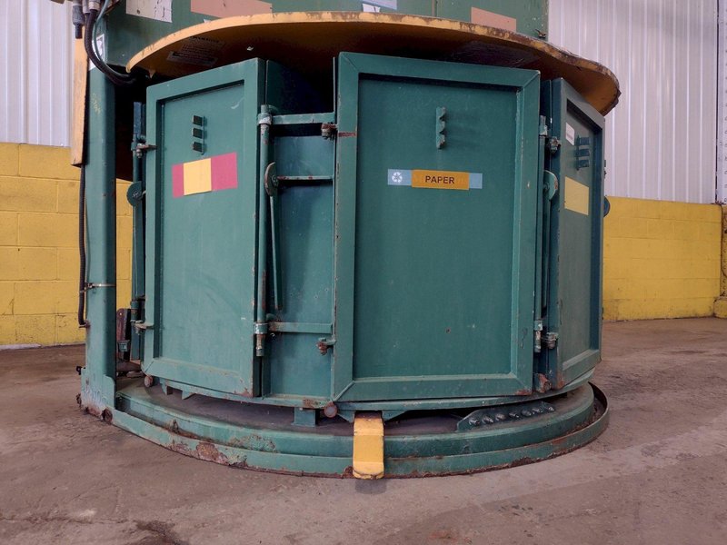8 CHAMBER ENVIRO-PAK MODEL #R6X2 RECYCLING COMPACTOR: STOCK #16416
