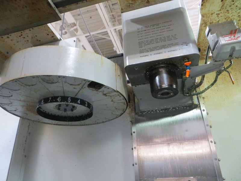 Haas VF-0 CNC Vertical Machining Center, Haas 32-Bit CNC Control, 4th Axis Drive, 20-Station Tool Changer, Programmable Coolant, Remote Jog Handle, Chip Auger - Auction Item