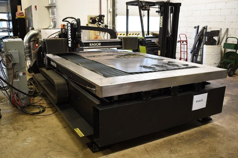 5′ x 10′ Komatsu Rasor KCR1251 Plasma, 1999 – Factory Rebuilt