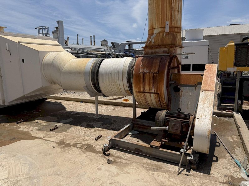 21,000 CFM CAPACITY VANAIRE MODEL #HF150 FUME COLLECTOR &amp; WET AIR SCRUBBER: YOBRO #25319