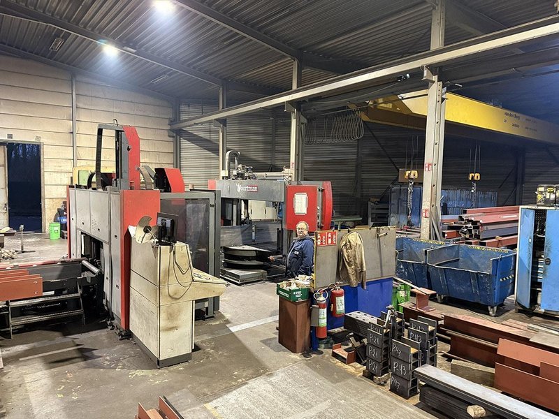 Voortman - 1250 x 500 mm drill saw line