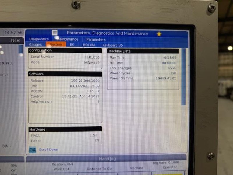 2021 Haas Mini Mill II