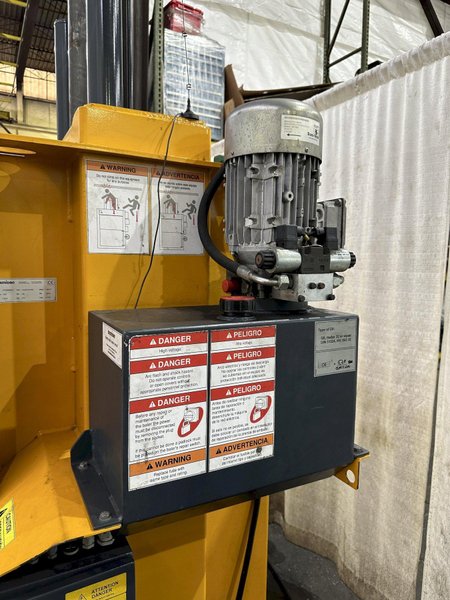 BRAMIDAN MODEL # B20 CARDBOARD BALER: STOCK #78021