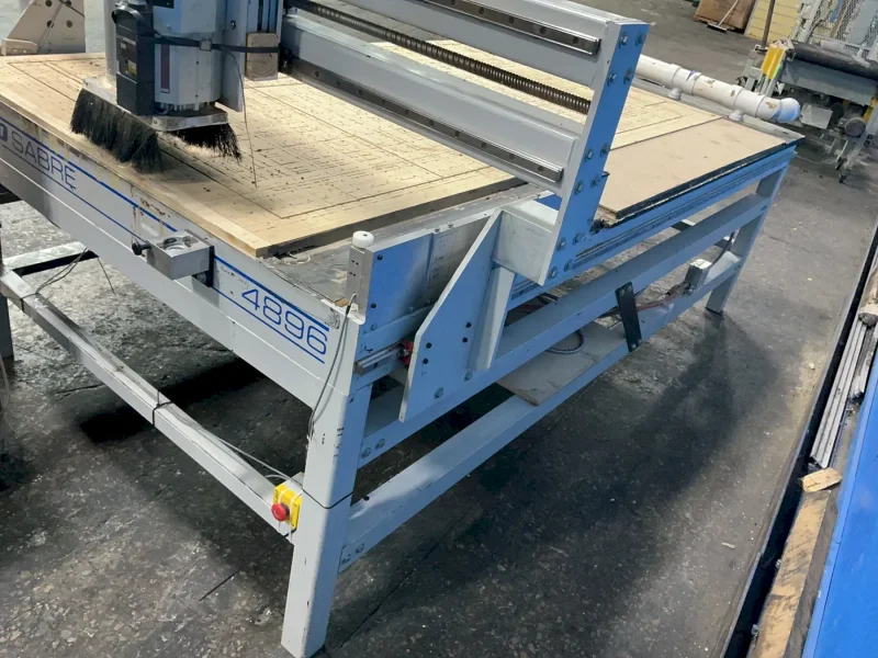 SHOP SABRE 49”X98.5” CNC ROUTER  -  4896