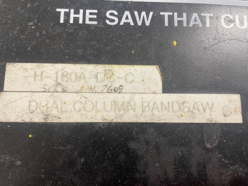 25" X 25" HEM MODEL H160A-DC-C AUTOMATIC HORIZONTAL BAND SAW STOCK #3730