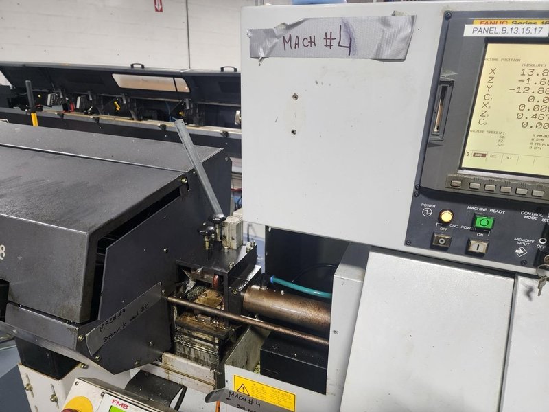 Star SR-32J CNC Swiss Lathe, 2010 – 32 mm Bar Capacity | 8-Axis Sliding Headstock | Fanuc Control