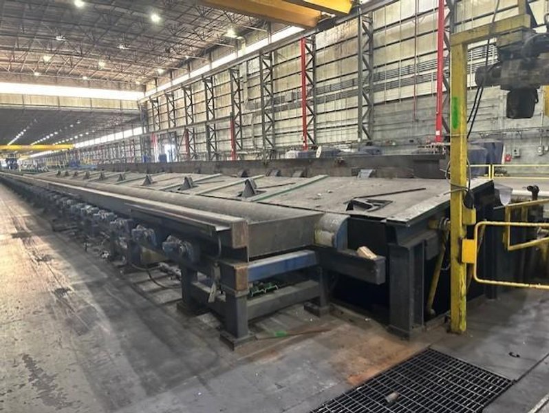 7,000 TON SCHLOEMANN STAINLESS STEEL OIL HYDRAULIC EXTRUSION PRESS LINE