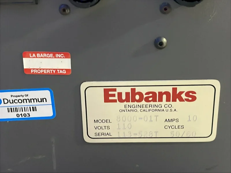 EUBANKS AUTOSTRIP 8000 AUTOMATIC WIRE CUTTER AND STRIPPER  -  8000-01T