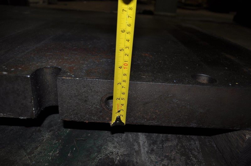 72&quot; X 48&quot; x 3&quot; Bolster Plate