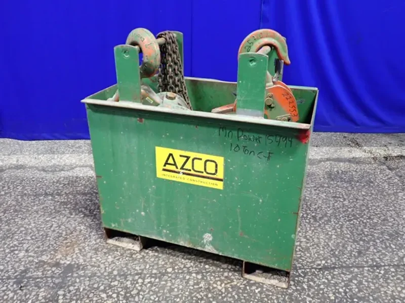 CM, JET 10 TON HOISTS