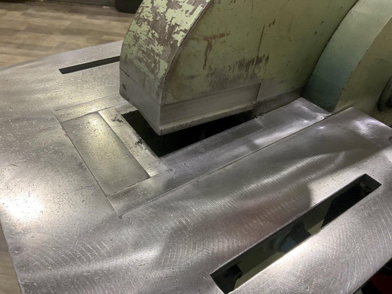 50 TON HYDRAULIC PIRANHA P50 IRON WORKER: STOCK #80840