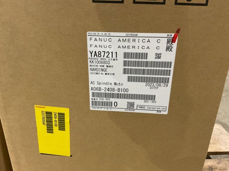 FANUC SPINDLE MOTOR A06B-2408-B100 NEW IN BOX