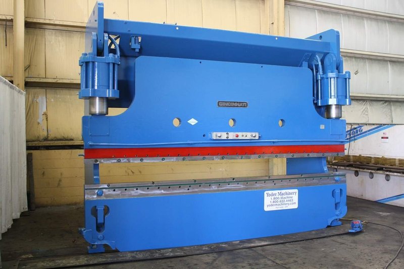 350 TON X 14' CINCINNATI HYDRAULIC PRESS BRAKE: STOCK #67233