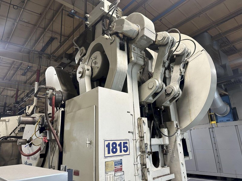 150/110 TON BLISS (NEW 1981) MODEL #3-3/4-B DOUBLE ACTION TOGGLE PRESS: STOCK #20184
