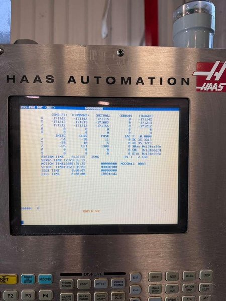 Haas VF-3D CNC Vertical Machining Center – 4th Axis Ready Mill