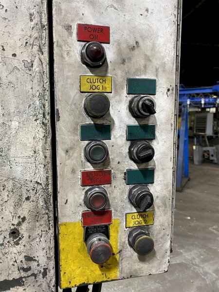 150 TON ERIE MODEL #S1-150-27-33 SSSC TRIM PRESS, 6" STROKE: STOCK #14057