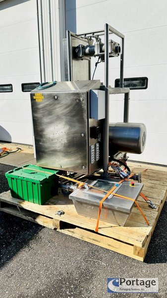 Processtec Inc. 104.27 NG Sanitary Screw Pump  | 40Hp Wash-down Pump Cart Assembly  |  w/AB Touchscreen Controls