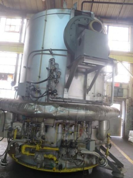 116&quot; H x 48&quot; EBNER HYDROGEN BELL ANEALLING SYSTEM