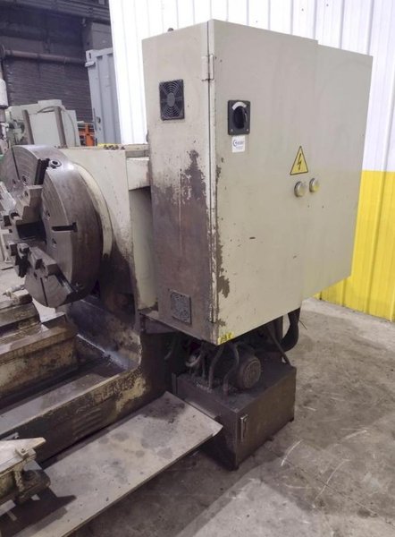 35" X 120" WILLIS PK35 HOLLOW SPINDLE ENGINE LATHE 10" HOLE. STOCK # 0547226