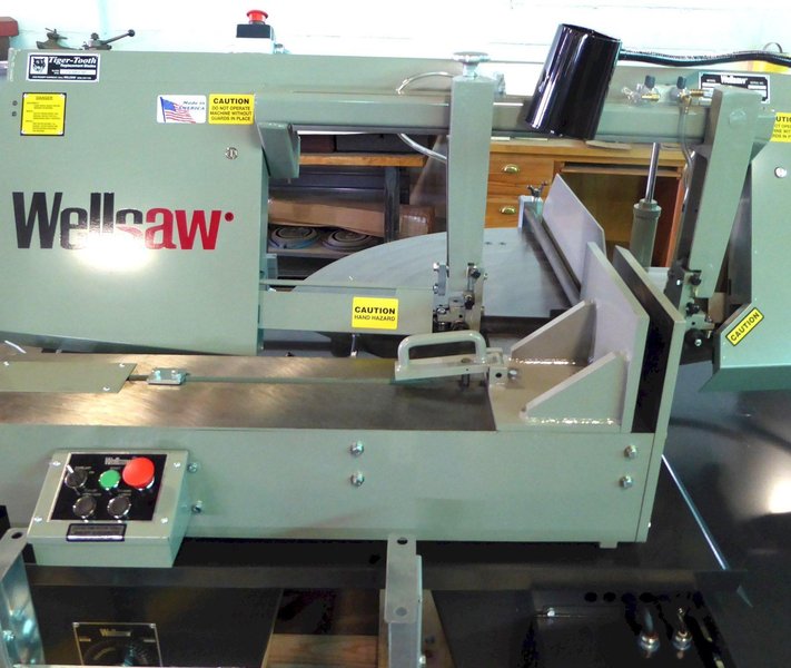 13" x 16" Wellsaw Horizontal Band Saw 1316S, Miter, 1" Blade, 3 HP, New, In Stock