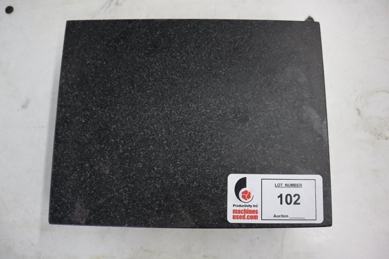 Black Granite Surface Plate 12" x 9.25" x 3"- Auction Item