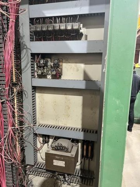 48" x .312" x 30,000# Loopco Slitting Line w/3 Heads Stock # 14255