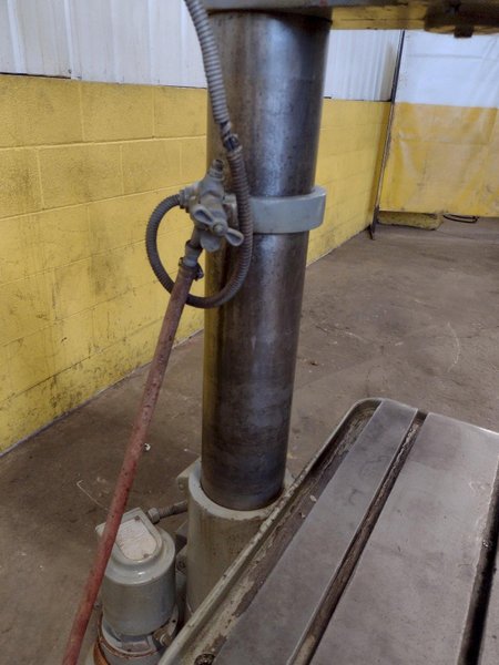 24" TOS MODEL #VS32 GEARED HEAD DRILL PRESS WITH POWER DOWNFEED: STOCK 17363