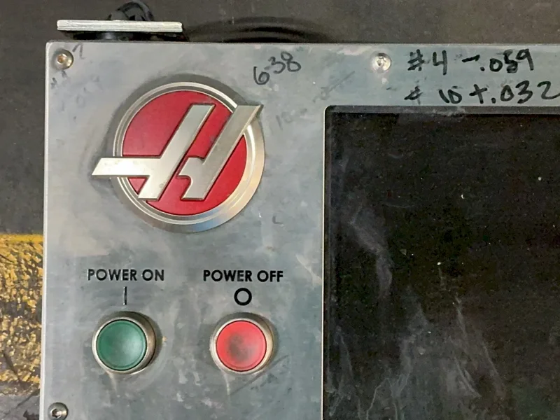 HAAS CNC CONTROL PANEL