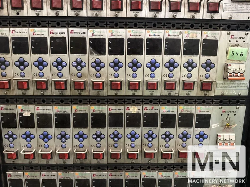 24, 48 AND 60 ZONE TEMPCUBE MODEL TC-880 HOT RUNNER CONTROLS