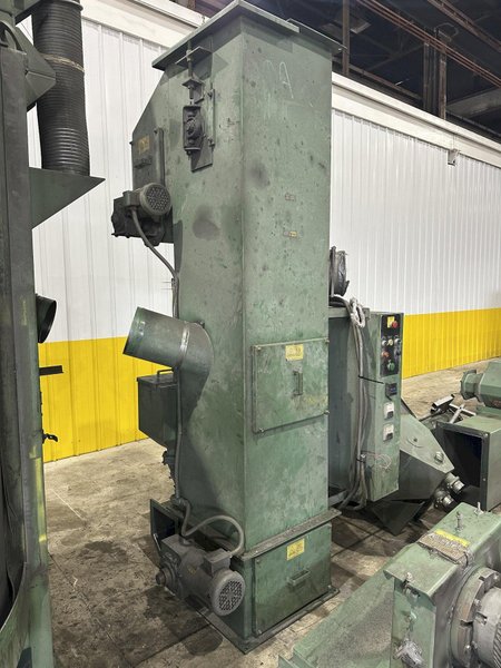 36&quot; X 72&quot; GOFF MODEL #3672D SPINNER HANGER SHOT BLAST CLEANING SYSTEM, NEW 2006: STOCK #22470