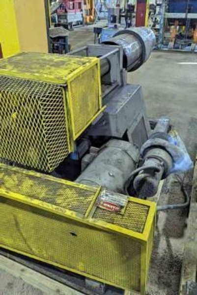 10,000# x 52&quot; ROLL FORM CORP MOTORIZED UNCOILER / RECOILER COIL REEL STOCK# 3802