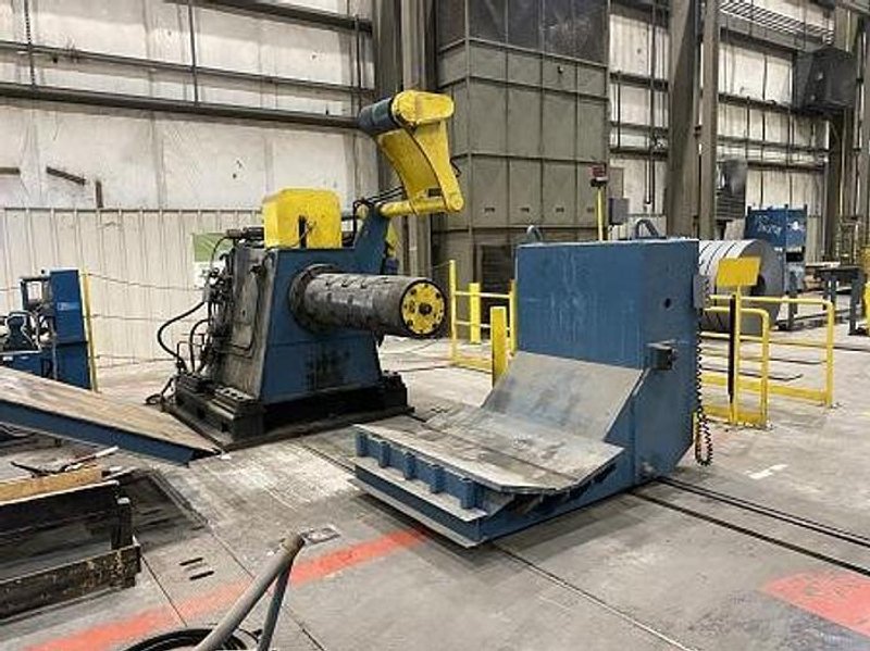 50,000 LBS. X 60" X 3/16" PRO ECO CUT-TO-LENGTH LINE WITH CASSETTE LEVELER. STOCK # 0133225