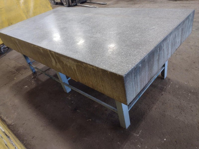 8&#039; X 4&#039; X 10&quot; CHALLENGE PRECISION LAYOUT INSPECTION GRANITE TABLE: STOCK #23788