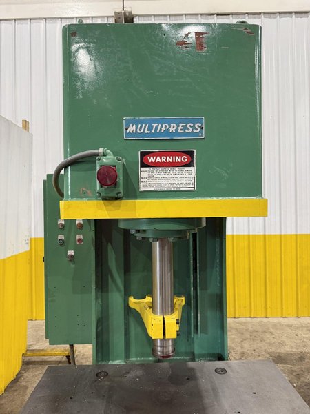 20 TON DENISON MODEL #FH20 HYDRAULIC GAP FRAME PRESS 12&quot; STROKE: YOBRO #24080