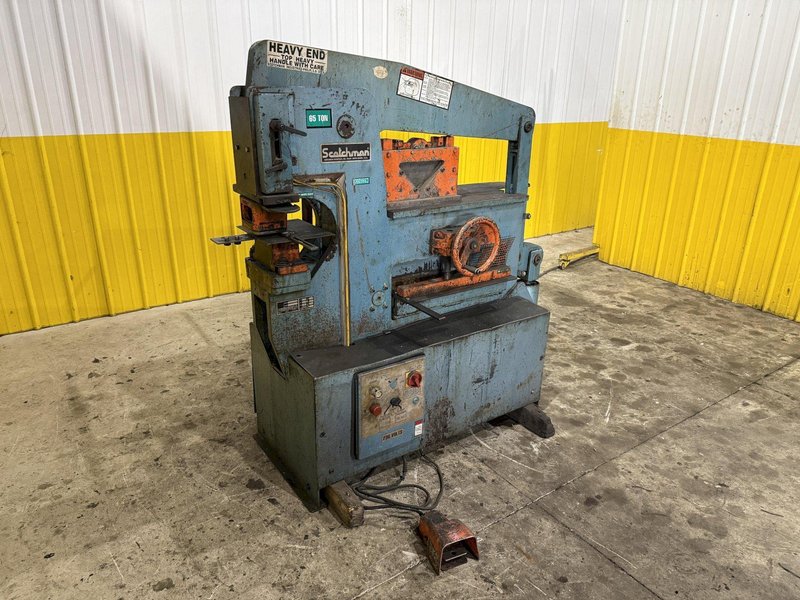 65 TON SCOTCHMAN MODEL 6509 IRONWORKER: YOBRO #23962