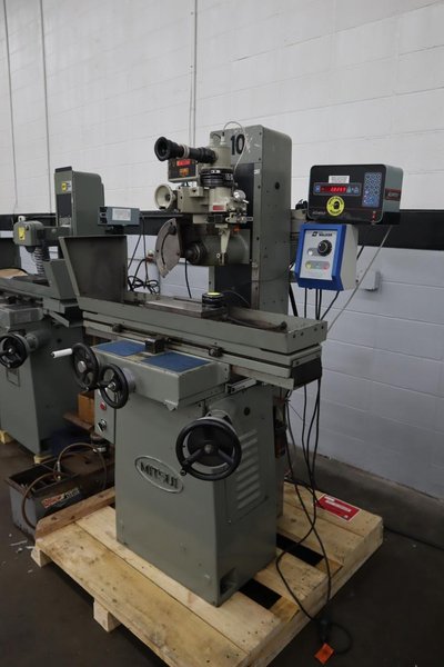 Mitsui High-Tech MSG-200MH 6&quot;x12&quot; Hand Feed Surface Grinder, OptiDress E Optical Wheel Dresser, Acu-Rite III DRO