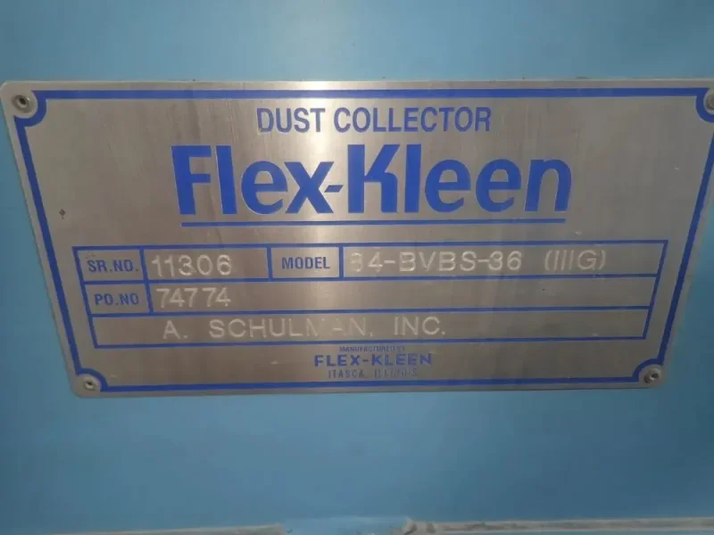 FLEX KLEEN DUST COLLECTOR   -  84-BVBS-36
