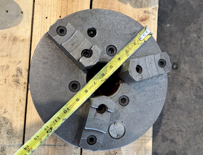 12" 3-JAW CHUCK. STOCK # 0542226
