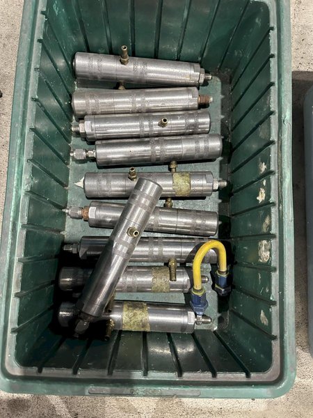 40,000 PSI ACL TECHNOLOGIES (AEROSPACE) MODEL #9882-0034 PRESSURE &amp; FLOW TEST BENCH MACHINE: STOCK #19827