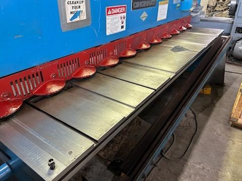 3/8" x 10' CINCINNATI Power Squaring Shear, Model 2510